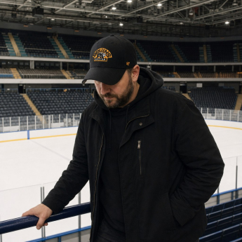 Boston Bruins șapcă de baseball MVP bear black