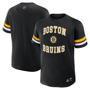 Boston Bruins tricou de bărbați Foundation black