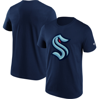 Seattle Kraken tricou de bărbați Primary Logo Graphic navy