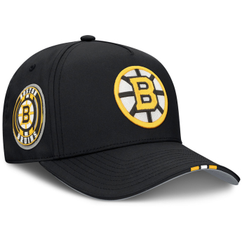 Boston Bruins șapcă de baseball 2025 Draft Authentic Pro Structured Adjustable