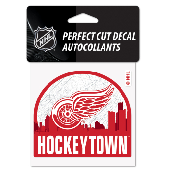 Detroit Red Wings abțibild Perfect Cut Decal SLOGAN