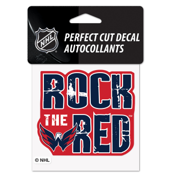Washington Capitals abțibild Perfect Cut Decal SLOGAN