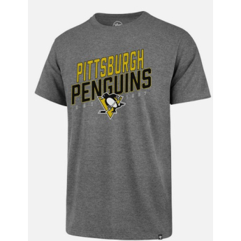 Pittsburgh Penguins tricou de bărbați 47 Echo gray