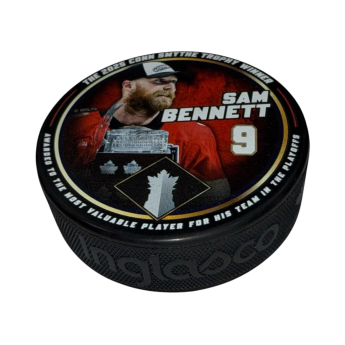Florida Panthers puc Sam Bennet #9 NHL 2025 Stanley Cup Playoffs Conn Smythe Trophy Souvenir Collector