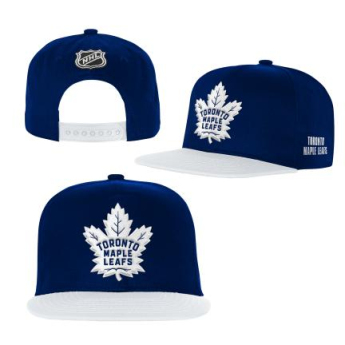 Toronto Maple Leafs șapcă flat de copii Essentials Flatbrim Snapback