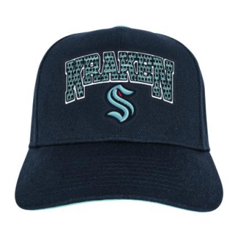 Seattle Kraken șapcă flat de copii Essentials Procrown