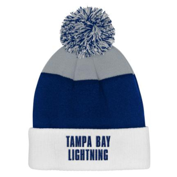 Tampa Bay Lightning căciula de iarnă pentru copii Essentials Cuffed Knit W Pom