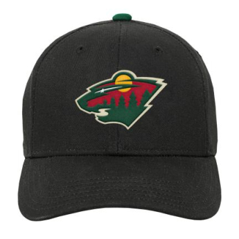 Minnesota Wild șapcă de baseball pentru copii Precurved Snap