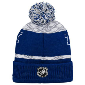 Tampa Bay Lightning căciula de iarnă pentru copii Puck Pattern Cuffed Pom