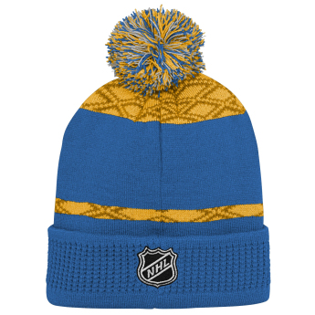 St. Louis Blues căciula de iarnă pentru copii Puck Pattern Cuffed Pom
