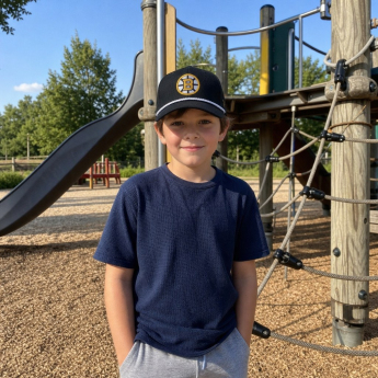 Boston Bruins șapcă de baseball pentru copii Structured Adj A-Frame
