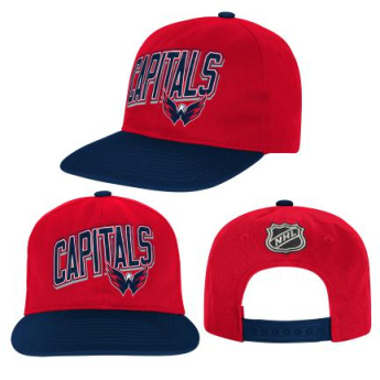 Washington Capitals șapcă flat de copii Essentials Deadstock Snapback