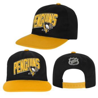 Pittsburgh Penguins șapcă flat de copii Essentials Deadstock Snapback