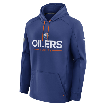 Edmonton Oilers hanorac de bărbați cu glugă Authentic Pro Rink Poly Fleece POH