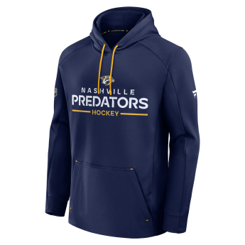 Nashville Predators hanorac de bărbați cu glugă Authentic Pro Rink Poly Fleece POH