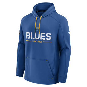 St. Louis Blues hanorac de bărbați cu glugă Authentic Pro Rink Poly Fleece POH