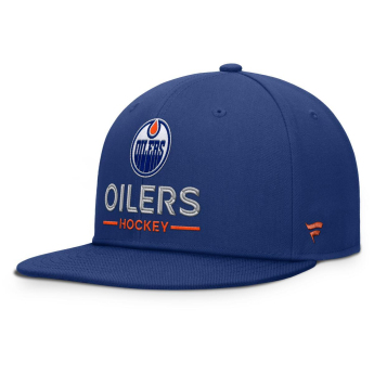 Edmonton Oilers șapcă flat Authentic Pro A/Cap Flat Brim Square Visor Structured Adjustable