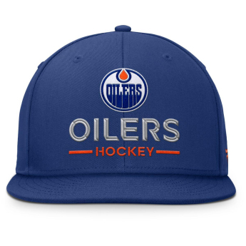 Edmonton Oilers șapcă flat Authentic Pro A/Cap Flat Brim Square Visor Structured Adjustable