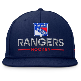 New York Rangers șapcă flat Authentic Pro A/Cap Flat Brim Square Visor Structured Adjustable