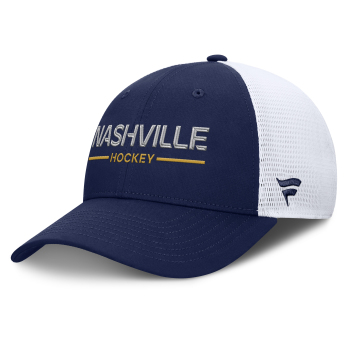 Nashville Predators șapcă de baseball Authentic Pro A/Cap Structured Adj. Meshback