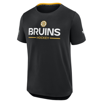 Boston Bruins tricou de bărbați Authentic Pro SS Rink Tee