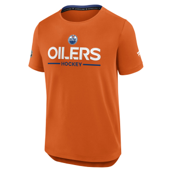 Edmonton Oilers tricou de bărbați Authentic Pro SS Rink Tee