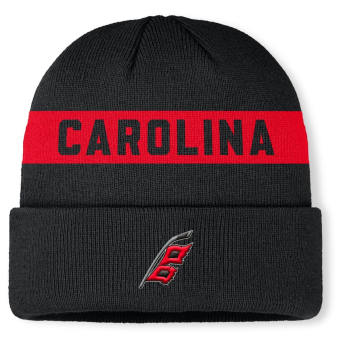 Carolina Hurricanes căciulă de iarnă Authentic Pro A/Cap Cuffed inscription