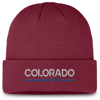 Colorado Avalanche căciulă de iarnă Authentic Pro A/Cap Cuffed