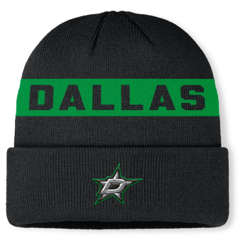 Dallas Stars căciulă de iarnă Authentic Pro A/Cap Cuffed inscription
