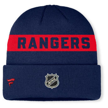 New York Rangers căciulă de iarnă Authentic Pro A/Cap Cuffed inscription