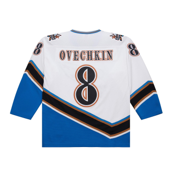 Washington Capitals tricou de hochei Alexander Ovechkin White Jersey