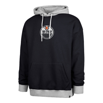 Edmonton Oilers hanorac de bărbați cu glugă 47 Patch Drop Shoulder Hood black