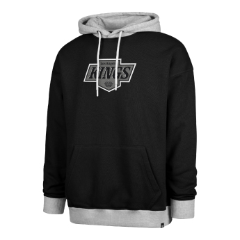 Los Angeles Kings hanorac de bărbați cu glugă 47 Patch Drop Shoulder Hood black