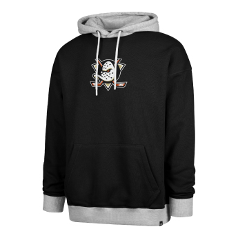 Anaheim Ducks hanorac de bărbați cu glugă 47 Patch Drop Shoulder Hood black