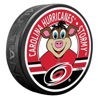 Carolina Hurricanes puc Stormy Mascot Textured