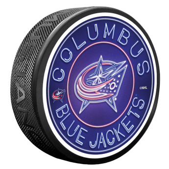 Columbus Blue Jackets puc Neon