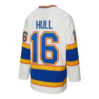 St. Louis Blues tricou de hochei Brett Hull 1990 NHL White Jersey