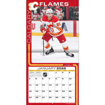 Calgary Flames calendar 2026 Wall