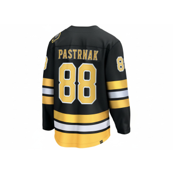 Boston Bruins tricou de hochei David Pastrnak #88 Home Breakaway Jersey