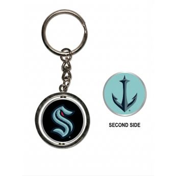 Seattle Kraken breloc Spinner Key Ring