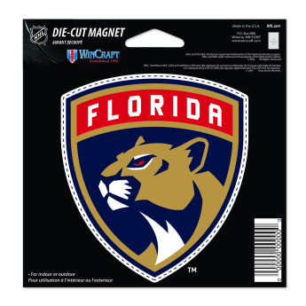Florida Panthers magnet Die Cut