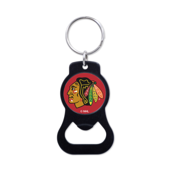 Chicago Blackhawks pandantiv cu deschizător Black Ring