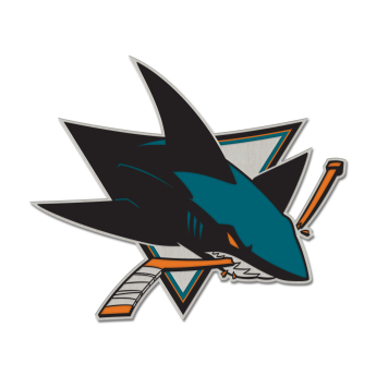 San Jose Sharks insignă Enamel Pin Jewelry Card