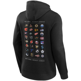 NHL produse hanorac de bărbați cu glugă All Team Graphic black