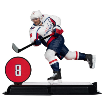 Washington Capitals figurină Alex Ovechkin #8 SportsPicks White Jersey