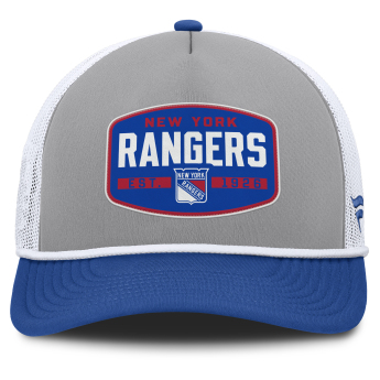 New York Rangers șapcă de baseball Course Adjustable Foam Front A-Frame Meshaback