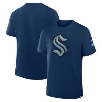 Seattle Kraken tricou de bărbați Hat Trick blue