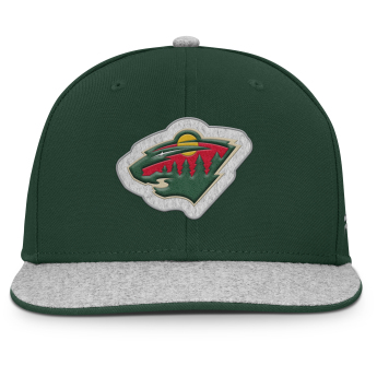 Minnesota Wild șapcă flat Loden Structured Adjustable Flat Brim