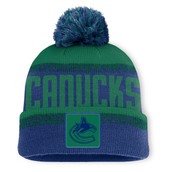 Vancouver Canucks căciulă de iarnă Thrive Cuffed Pom