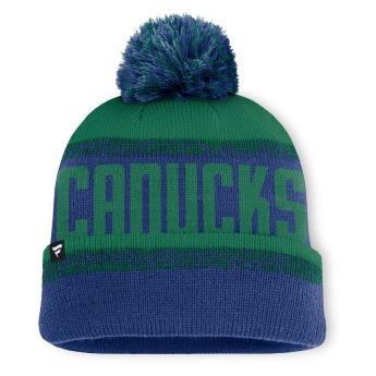 Vancouver Canucks căciulă de iarnă Thrive Cuffed Pom